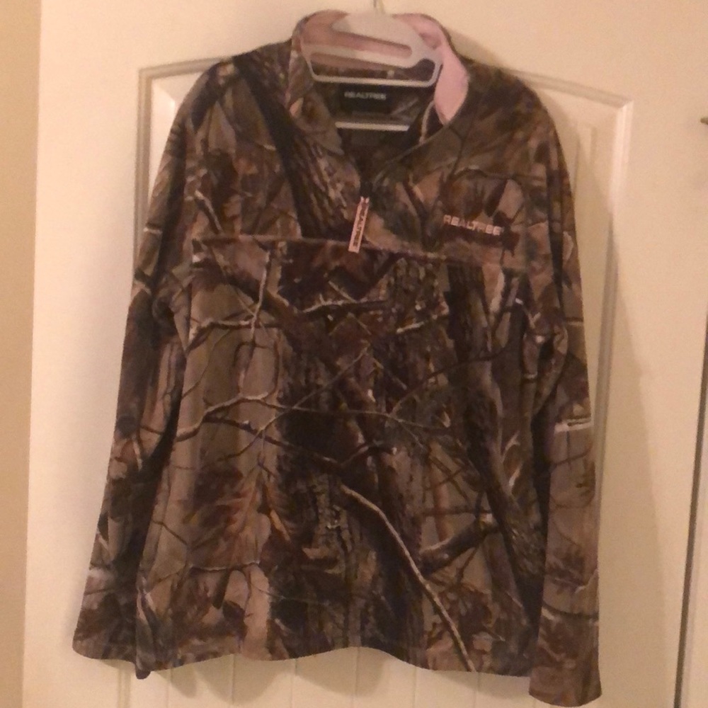 Realtree XL women’s half zip pullover